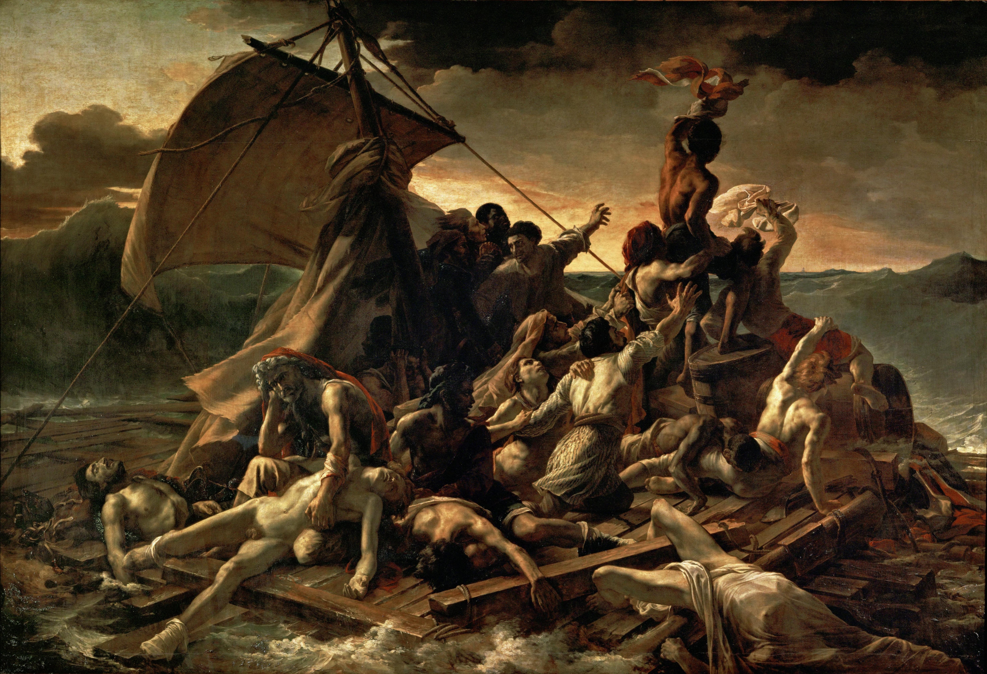 Théodore Géricault, La balsa de la Medusa, 1819