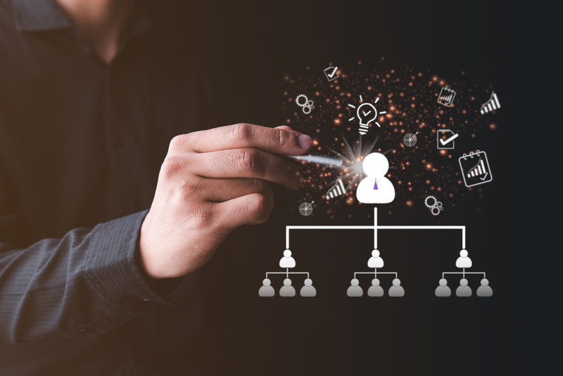 Vecteezy Hand Of A Young Businessman Pointing At An Icon With A Pen 9377412 12